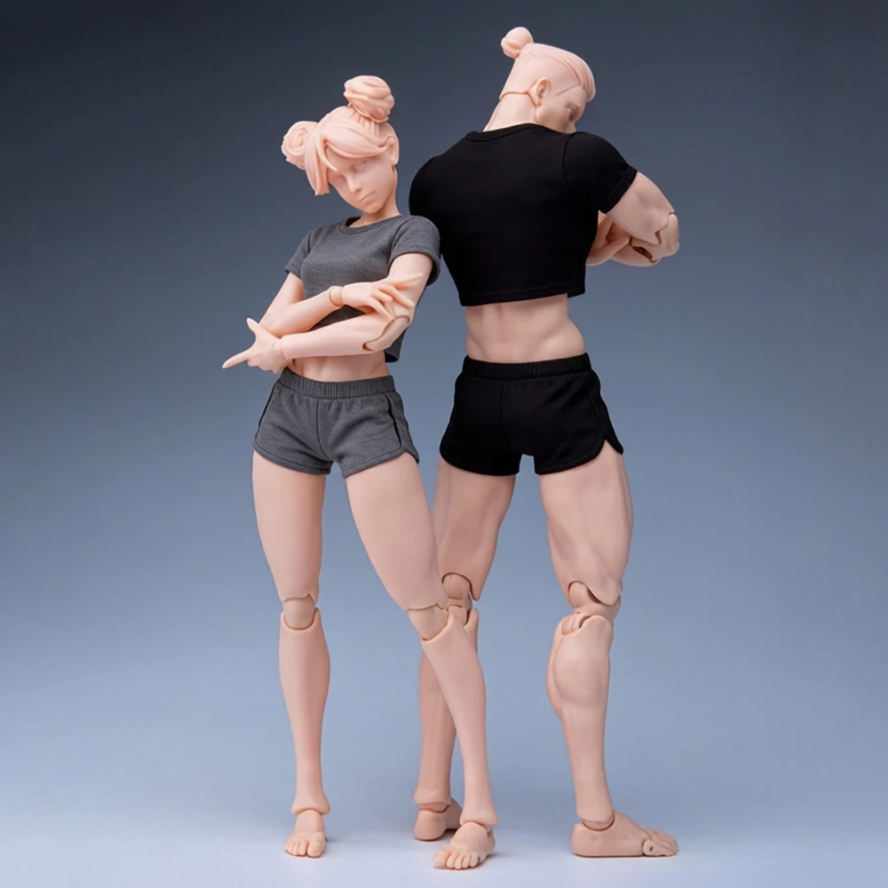 Romankey X COWL de Segunda Geração 1/12 Corpo Articulado Super Flexível para Bonecos e Bonecas, Figura de Ação de Soldado, Modelo para Pintura Artística
