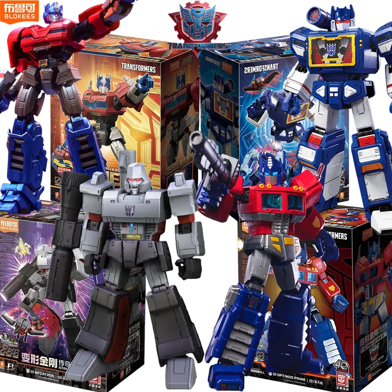 

Блоки Трансформеры ‌ Optimus Prime Soundwave Megatron ACTION EDITION RUMBLE RAVAGE LASERBEAK RATBAT Toys Фигурка Модель