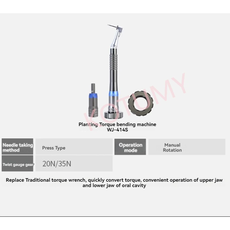 Bending machine torque high quality dental implant torque wrench screwdriver abutment tool sturdy and durable