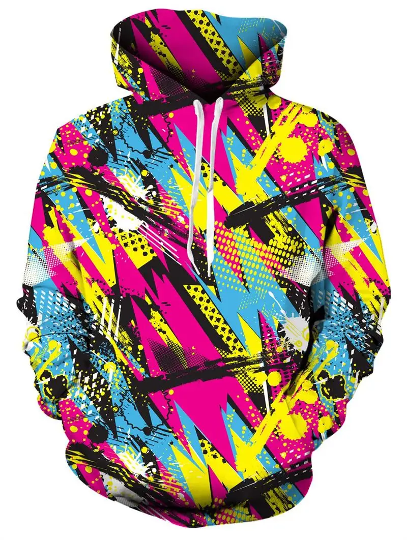 Sudaderas con capucha con estampado 3D para hombre y mujer, suéter con bolsillo, ropa de calle holgada y cómoda, novedad