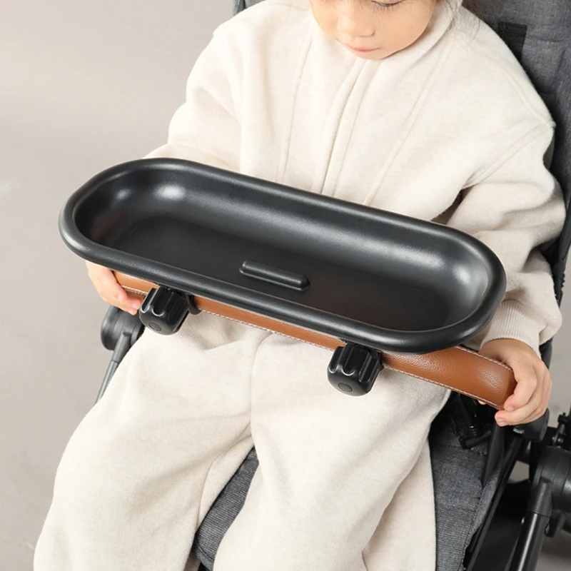 

Регулируемый поднос для детской коляски, пластина для быстрой установки и легкой очистки для детского питания и развлечений 15UB