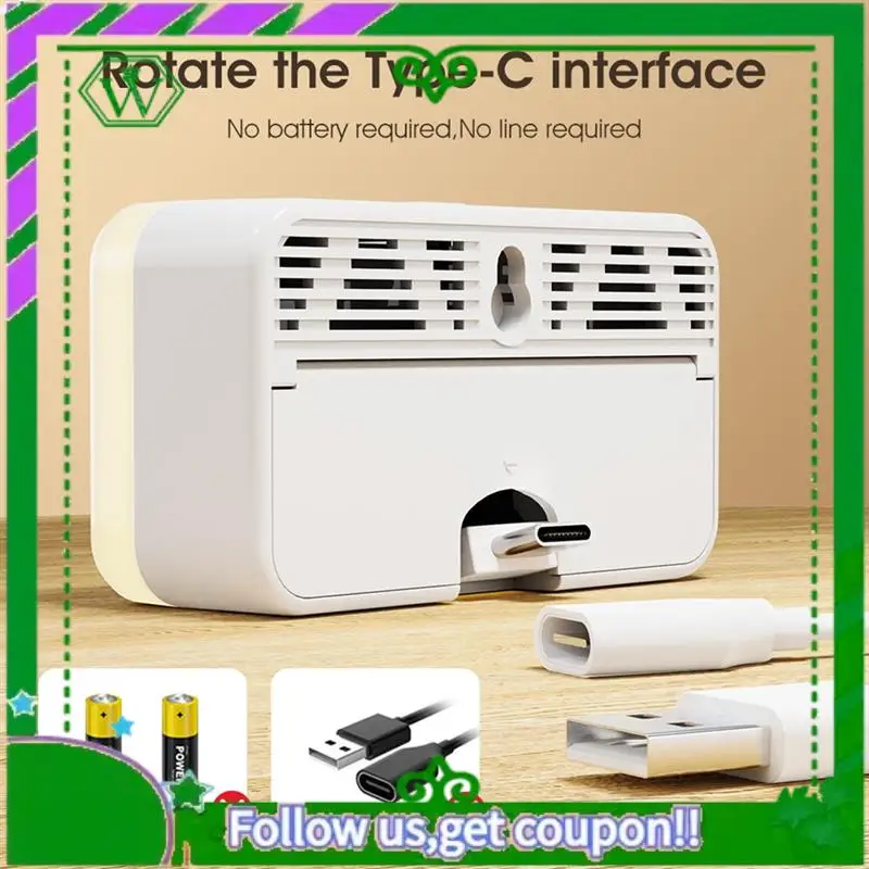 

Reliable-PIR Night Light Intelligent Human Body Sensor Lamp Home Aisle Cabinet Bedroom Typec Plug-In LED Bedside Night Light