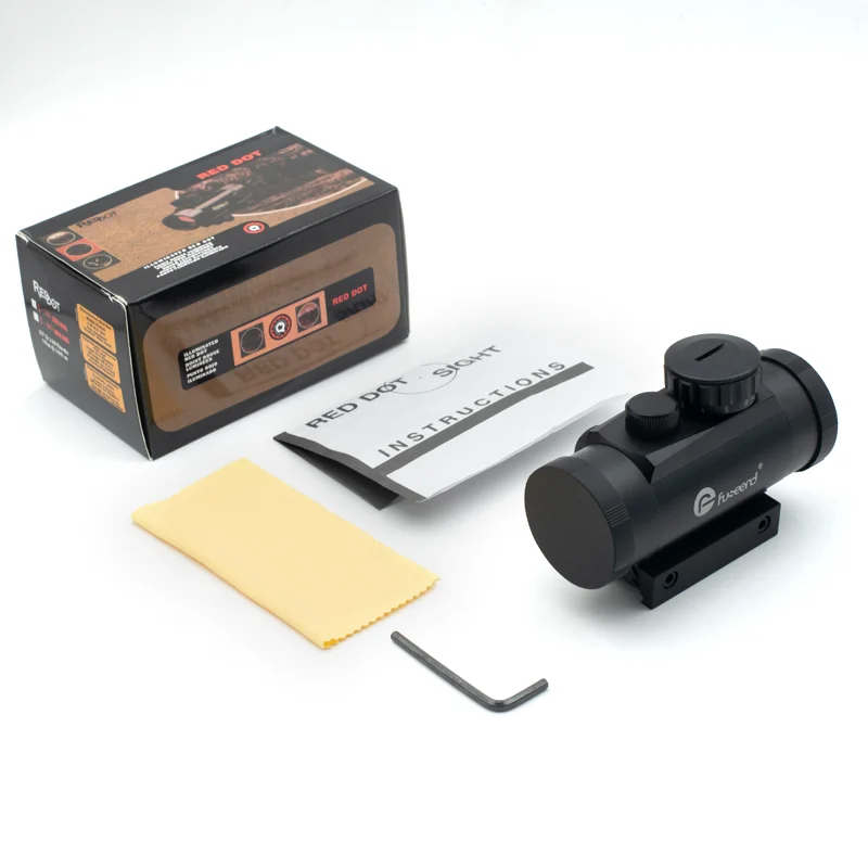 1x40RD Optics Red and Green Dot Sight Scope with Flip Up Lens Cover for 20mm/11mm Rail Mount view 4