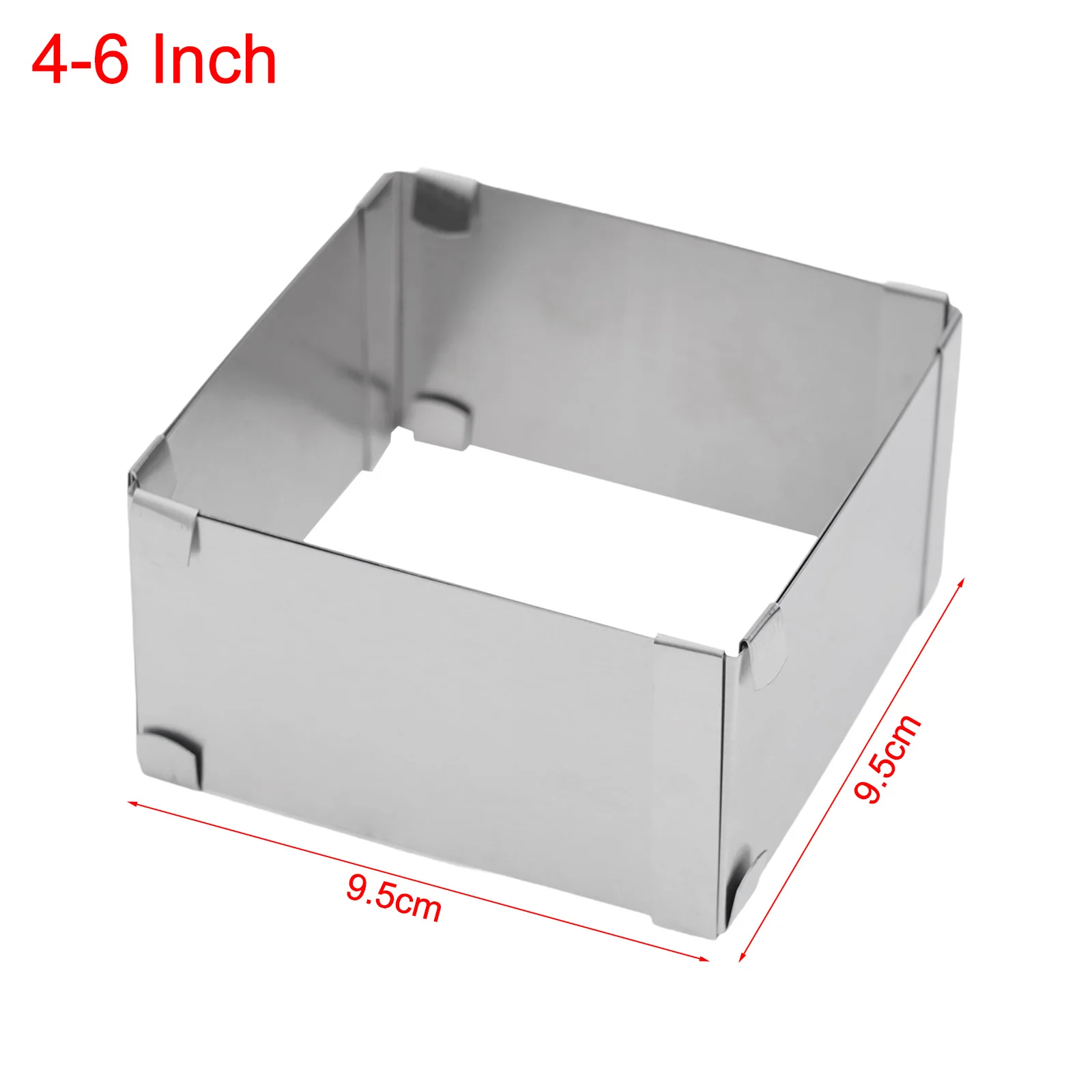 Cake Decorating Adjustable Stainless Steel Mousse Ring Features High Quality Multi Purpose Design Adjustable S