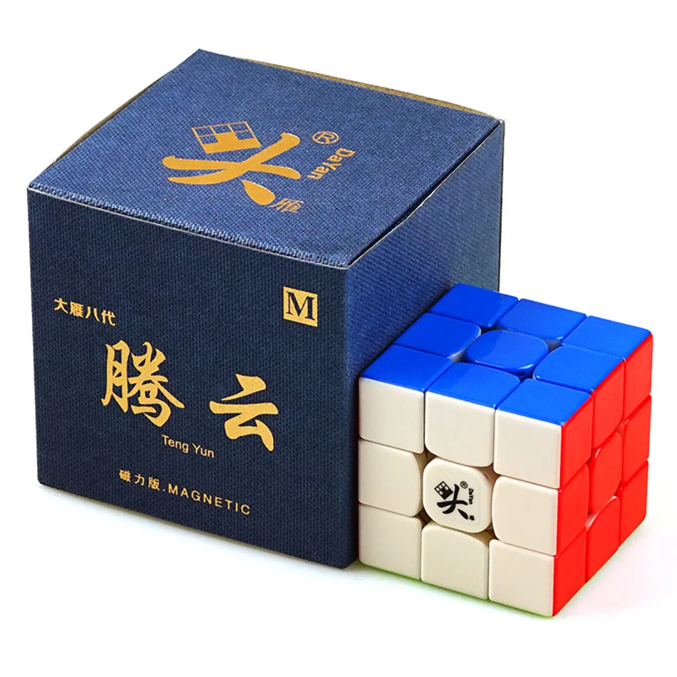 Dayan Tengyun 3x3x3 v1 Magnet würfel Professional Dayan V8 3x3 Magic Speed Cube Puzzle Lernspiel zeug für Kinder Kinder