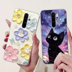 2024 Cute Cartoon Case For Xiaomi Redmi Note 8 Pro Note8 8T Soft Silicone TPU Back Cover For Redmi Note 8 T 8Pro Phone Cases