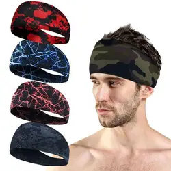 New Ultra-Thin Sports Headbands For women Men Gym Yoga Sweat Hair Bands Soft Elastic Hairbands Stretch Outdoor Sport Sweatbands