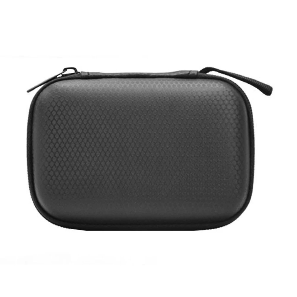 Eva saco do disco rígido externo, à prova de choque, sacos de armazenamento do fone de ouvido, gadgets anti-scratch tech, caso portátil, impermeável com bolso de malha