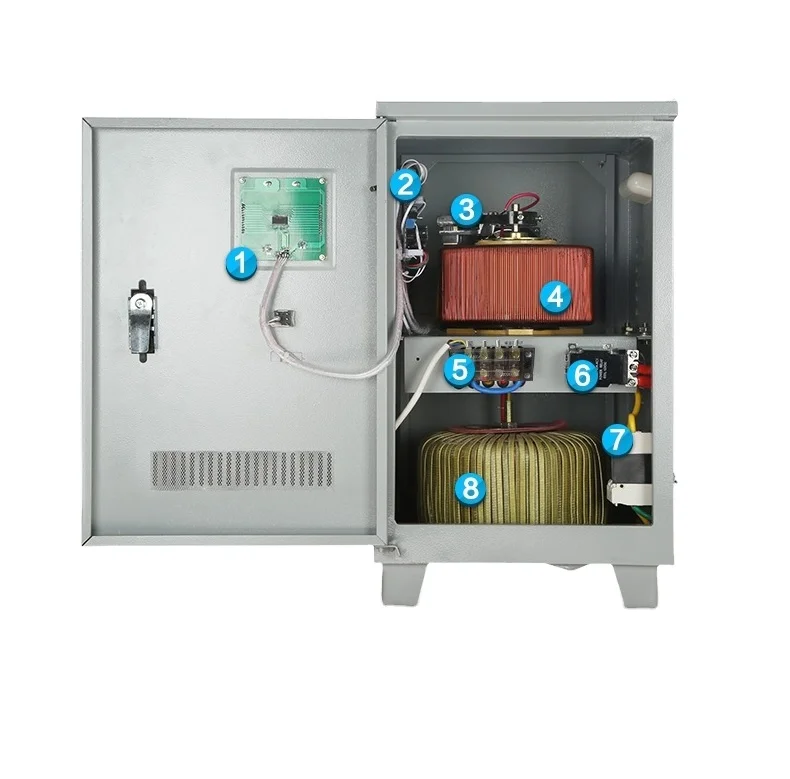 TND3 15KVA SVC Automatic voltage Regulator Stabilizer for Industrial Equipment