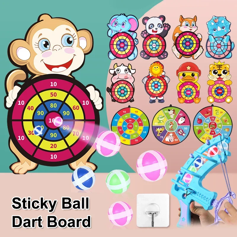 Zabawka sportowa: proca, tarcza do rzucania, lepki piłeczki, tarcza do darta, koszykówka, gry planszowe, edukacyjna zabawka dla dzieci, gra na świeżym powietrzu.