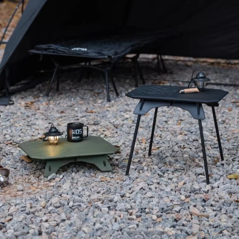 

Small Aluminum Camping Table Backpacking Multi Function Camping Table Lightweight Folding Tavolo Pieghevole Camping Supplies