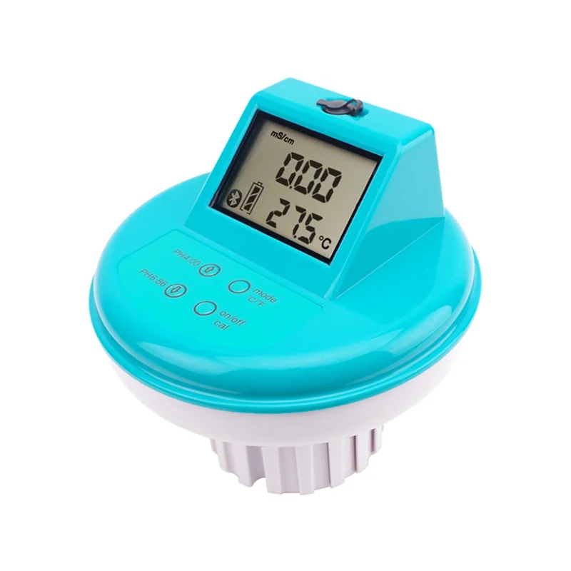 

-A02R Water Quality Tester 4 In 1 EC ORP Temp PH Meter Conductivity Tester For Aquariums Pools Aquaculture APP Data Reading