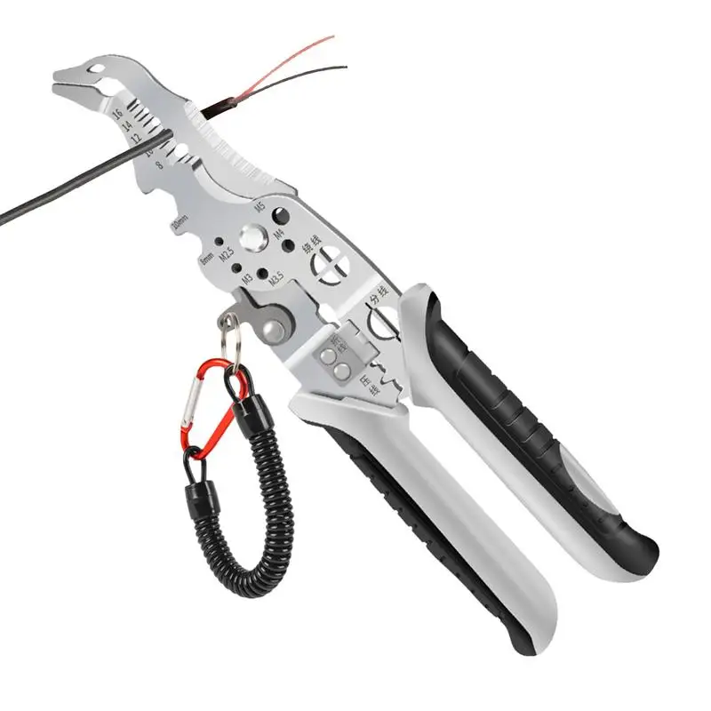 

NEW Multifunctional Wire Stripper Cable Cutter Professional Electrical Wire Stripping Tool Electrical Pliers for Cable Cutting