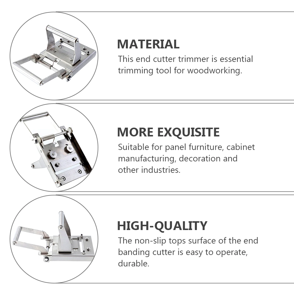 

Stainless Trimmer B Machine for Woodworking Plastic PVC Wood Materials Panel Furniture Cabinet Making