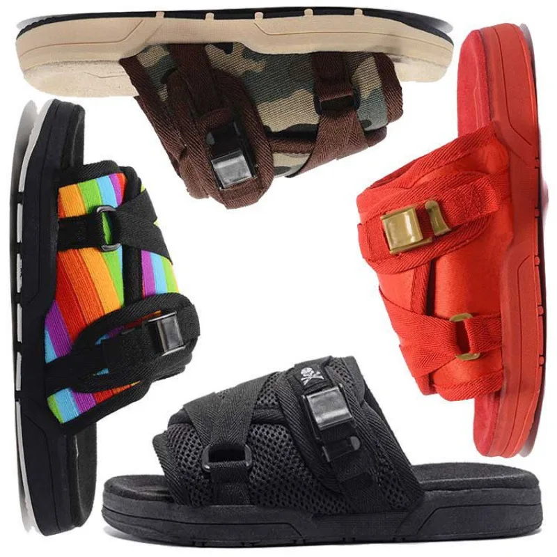 

Sizes 36-45 Couple's Casual Thick Soled Sandals Beach Shoes for Men Fashion Comfortable Footwear Casual Shoes Sapatos Masculino