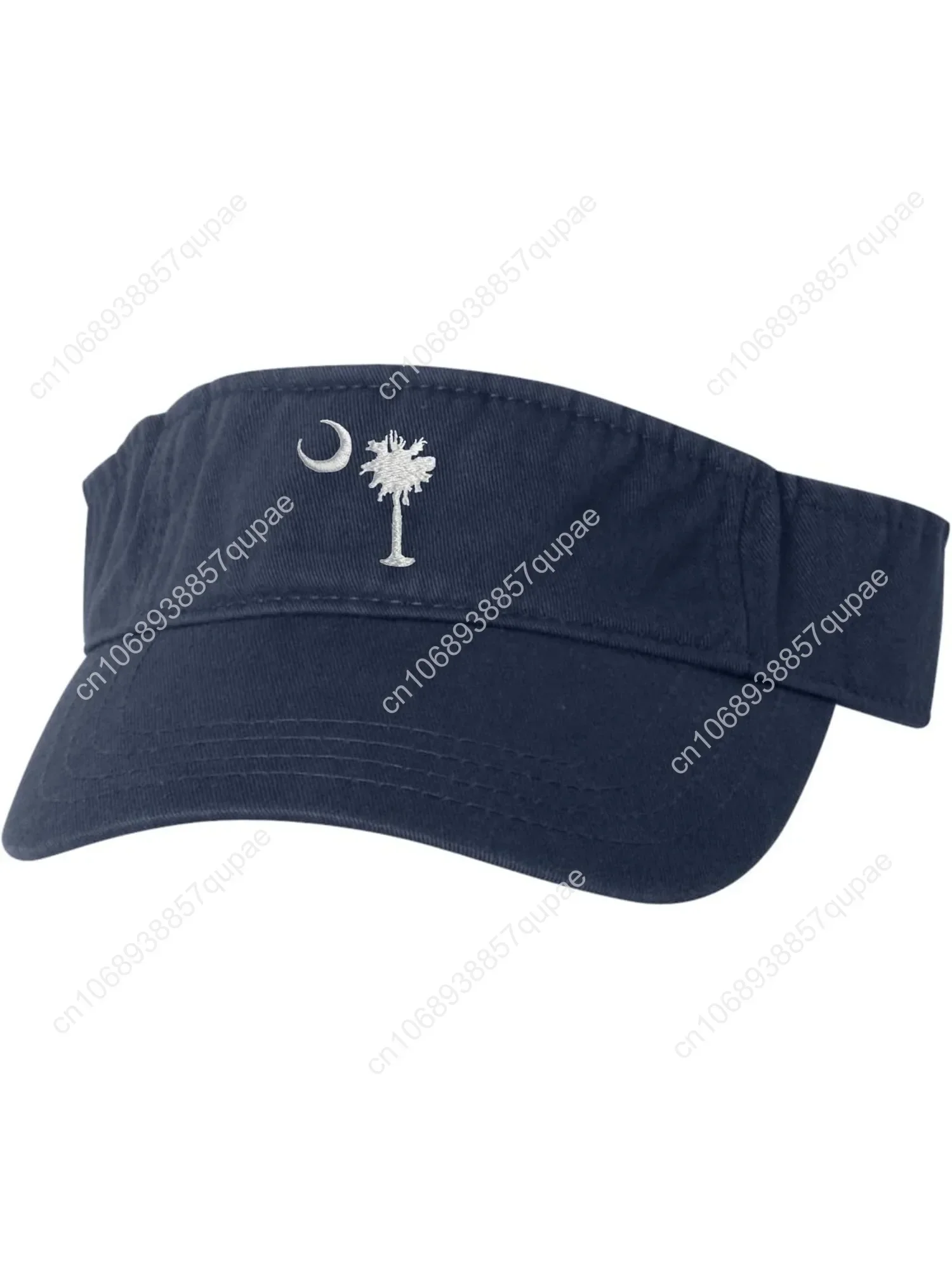 

Go All Out Adult South Carolina Flag Embroidered Visor Dad Hat