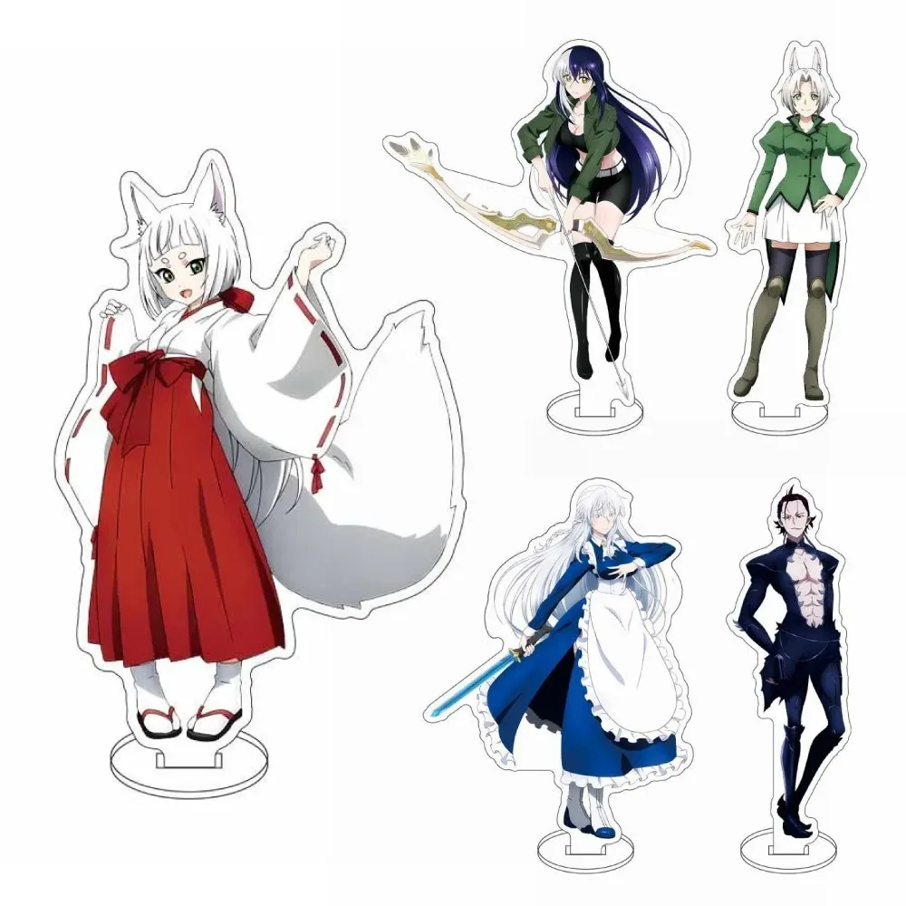 

Diy THE NEW GATE Transparent Acrylic Stand Model Anime Peripherals Figure Show Custom Originality Cartoon Desktop Ornament Gifts