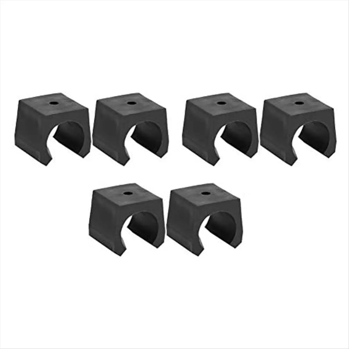 AA77 NEW Pool Cue Clamp, Set of 6 Plastic Billiard Single Stand Mini Rod Storage Accessories