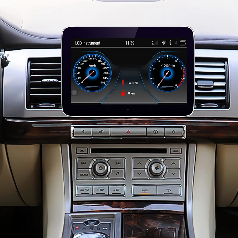 For Jaguar XF X250 2012-2015 Android 13 Car Radio Multimedia Video Multi Player GPS Navigation 8.4-inch Stereo DSP CarPlay