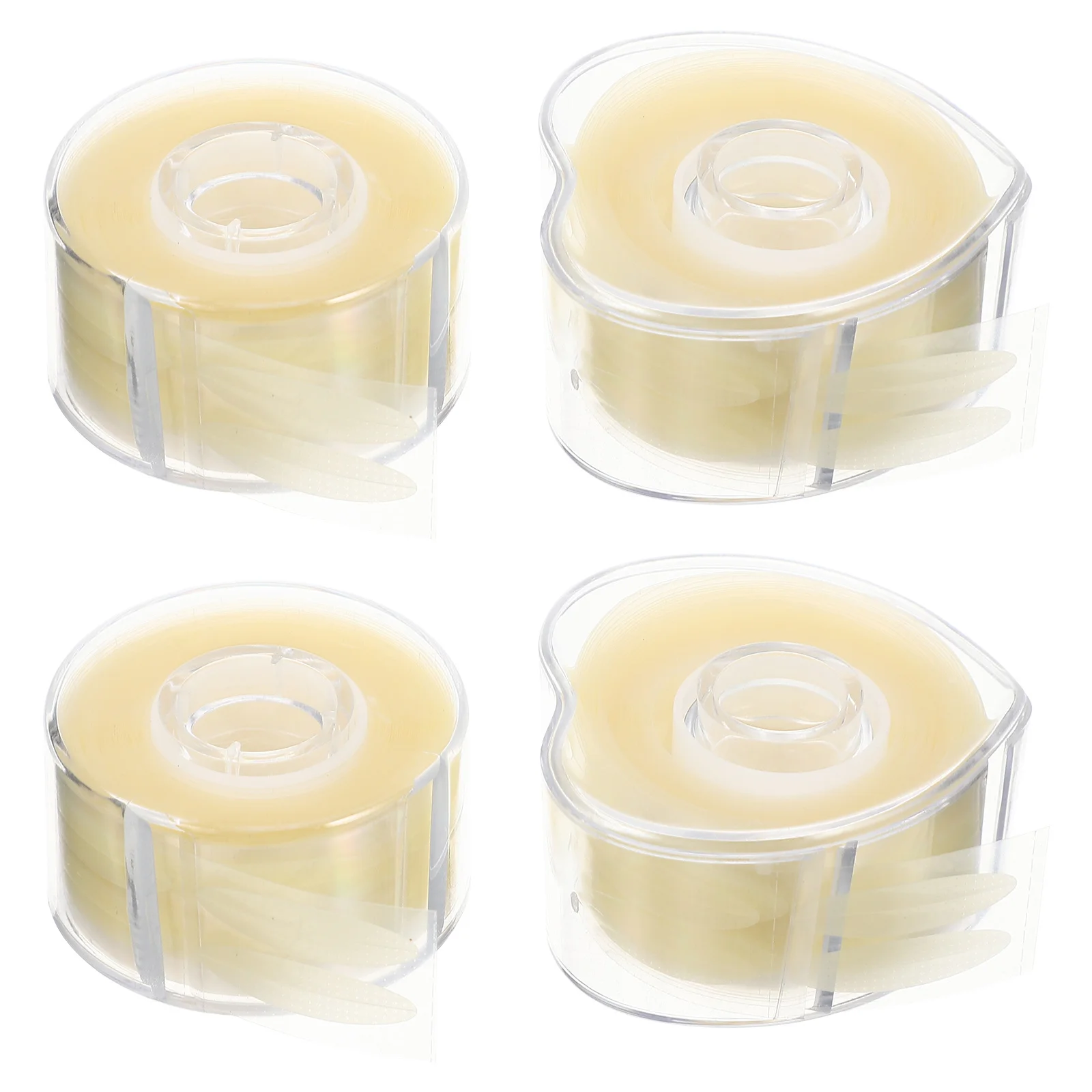 4 rotoli di nastro per doppia palpebra strisce sollevatore per palpebre leggere invisibili strumento per trucco per sollevamento occhi naturale per donne nastro per sollevamento occhi