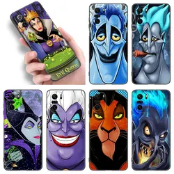 Evil villanos HADES funda de silicona negra para teléfono Xiaomi, POCO X3, X4, NFC, F4, GT, F5, F6, M3, M4, M6, X5, X6 Pro, 5G, M5, C55, C65