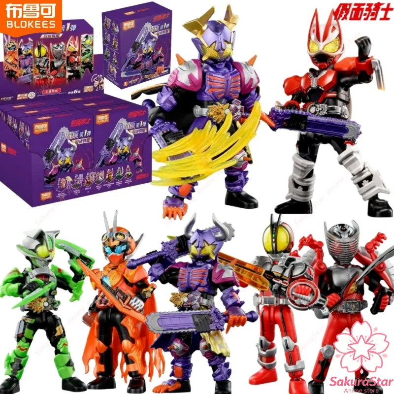 

【In Stock】Blokees Kamen Rider Shining Edition Buffa Gotchard Assembly Block Figure Desktop Decor Kids Gift Toy