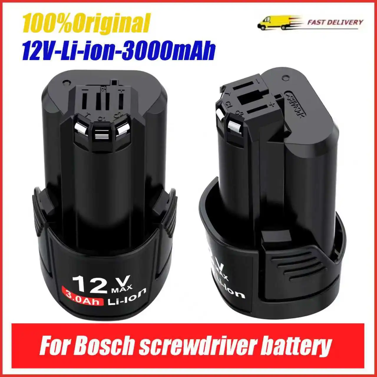 

100% Original For Bosch lithium-ion rechargeable battery, 18V 6000mAh Bat609 Bat618 12V/10.8V charger 3000mAh.BAT411.BAT 411A