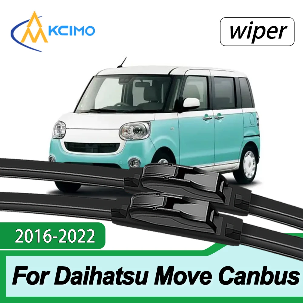 

Wear Resistant Rubber Windscreen Wiper Parts For Daihatsu Move Canbus LA800 2016-2022 Easy Installation Automotive Accessories