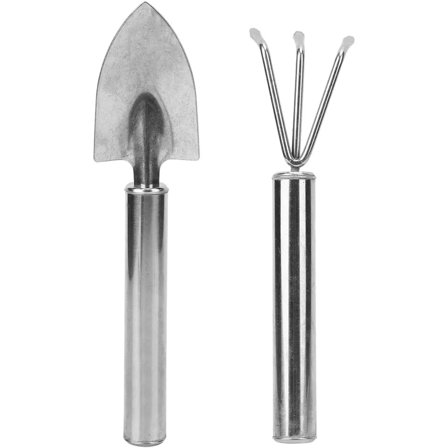 

2Pcs Garden Shovel Set, Stainless Steel Garden Tools Tools Gardening Hand Tool with Handle, Including Garden Shovel and Hand