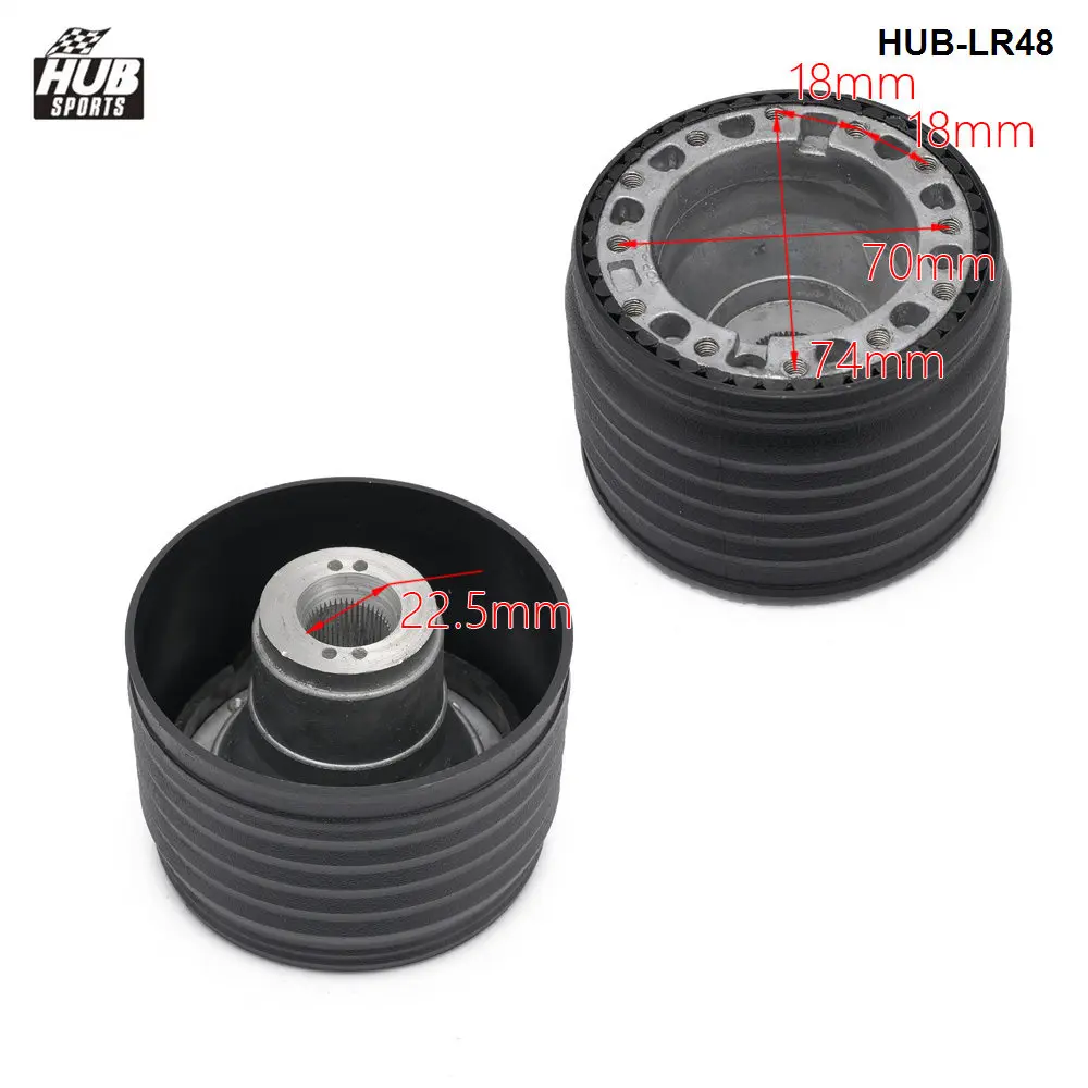 HUB sports Car Steering Wheel Hub Adapter Quick Release Boss Kit  For Land Rover Defender 48 Spline HUB-LR48