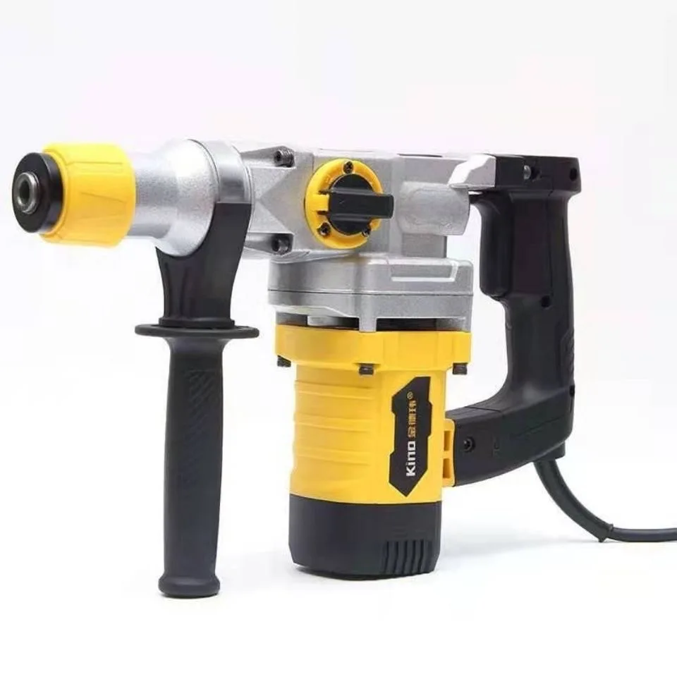 

220V High Power Heavy Electric Demolition Hammer Drill 28mm SDS Rotary Industrial Concrete Breakers Power Hammer Drills