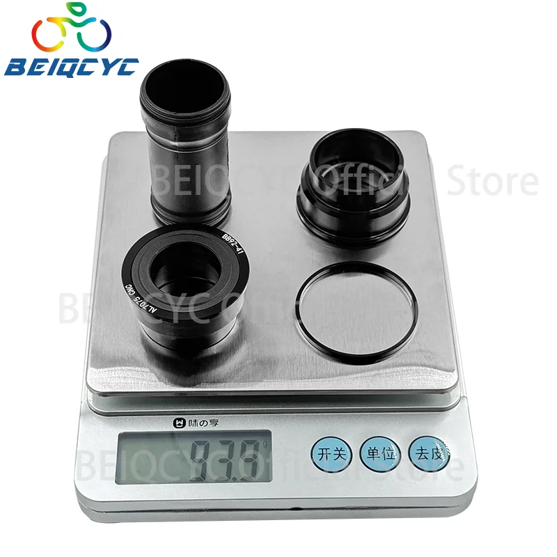 BB92 24 مللي متر الصحافة صالح الأقواس السفلية للطريق MTB كرانسيت BB92 إطار الدراجة أسفل قوس الصحافة صالح