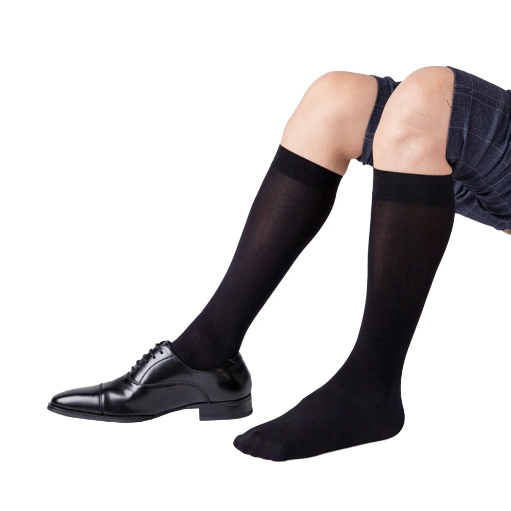 For Business Meetings Business Dress Socks Middle Tube Stockings US Size 4.5-12 Average Size Brand New EUR Size 36-46