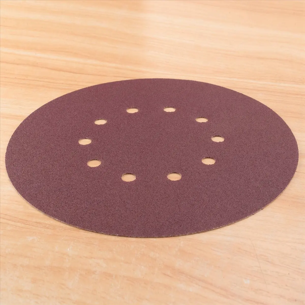 

(AIMA) 225mm Sanding Discs,25Pcs P120 Grit 10 Hole Round Sandpaper Pads,for Drywall Sander Long-Neck Sander Sanding Giraffe