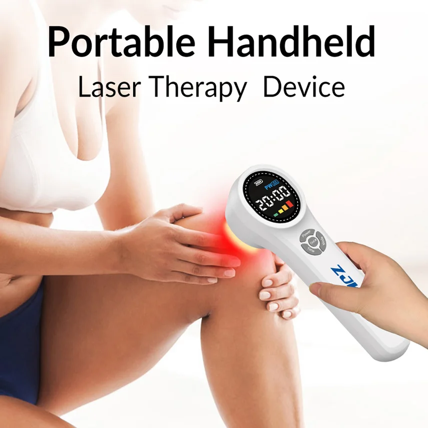 

1760mW 660nm 810nm 980nm Laser Treatment Knee Pain Back Neck Shoulder Pain Red Infrared Light Therapy Low Level Laser Device