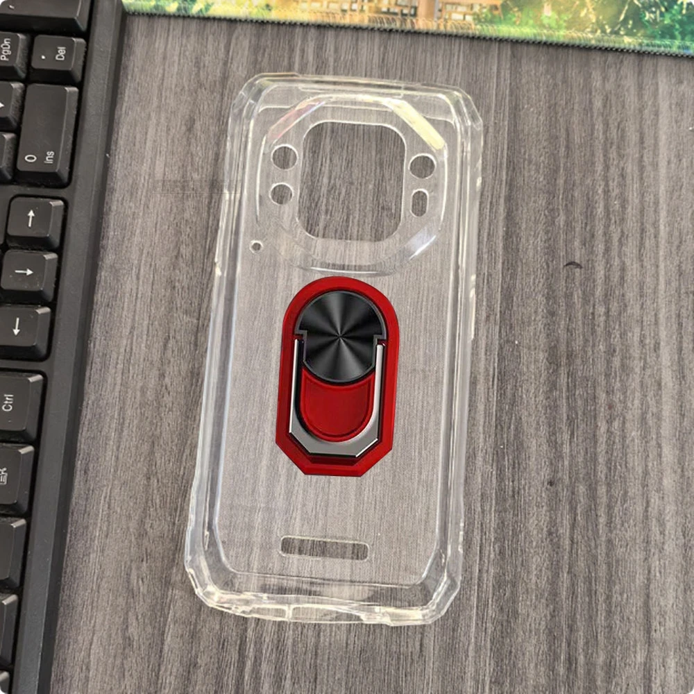 Für Blackview Oscal Tank 1 6,78 "Zurück Finger Ring Weiche TPU Silikon Fall Für Blackview Oscal Tank 1 Tank 1 halterung Telefon Abdeckung – Detail 4