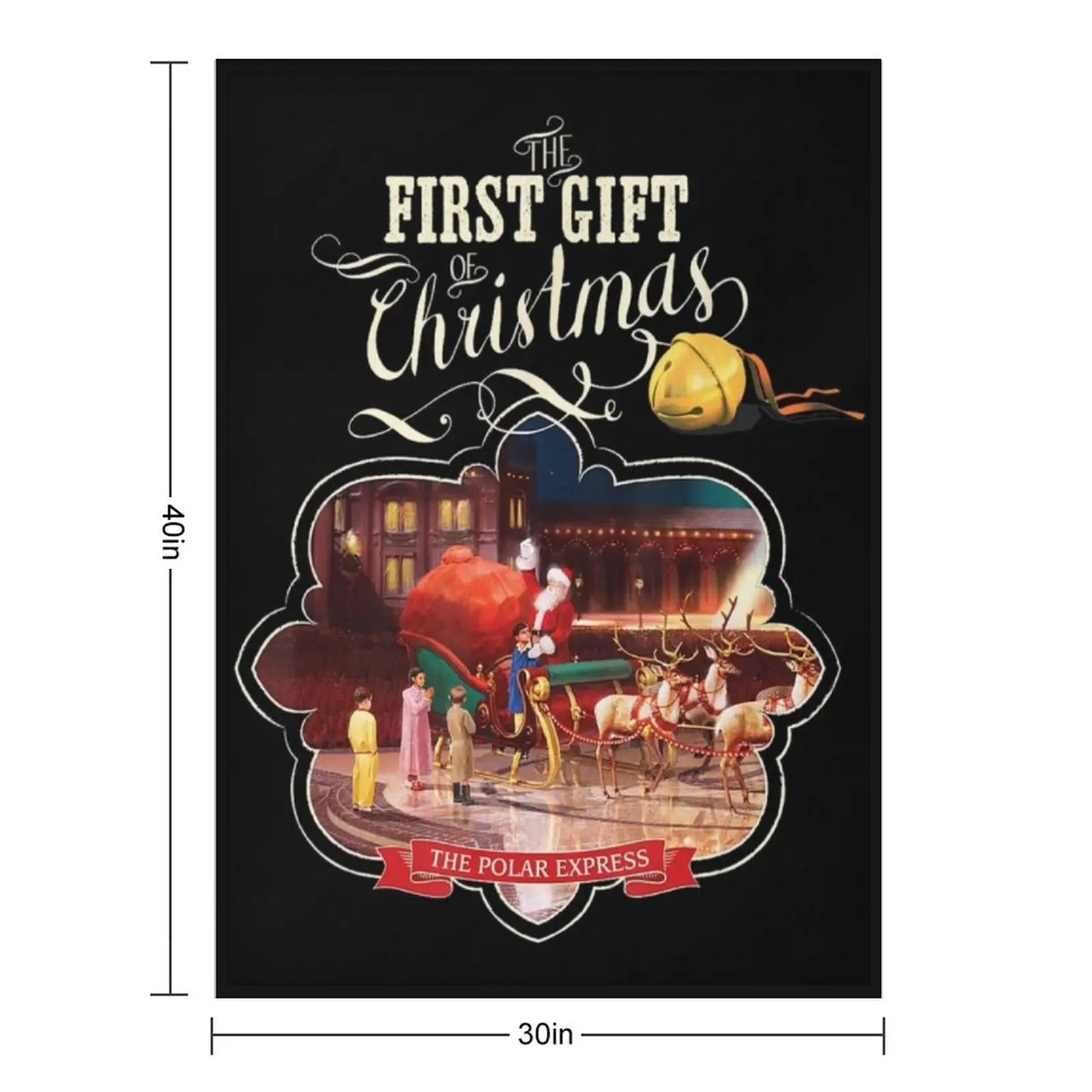 The Giving The First Gift Of Christmas Throw Blanket Comforter Sleeping Bag Bed covers Kid'S Blankets