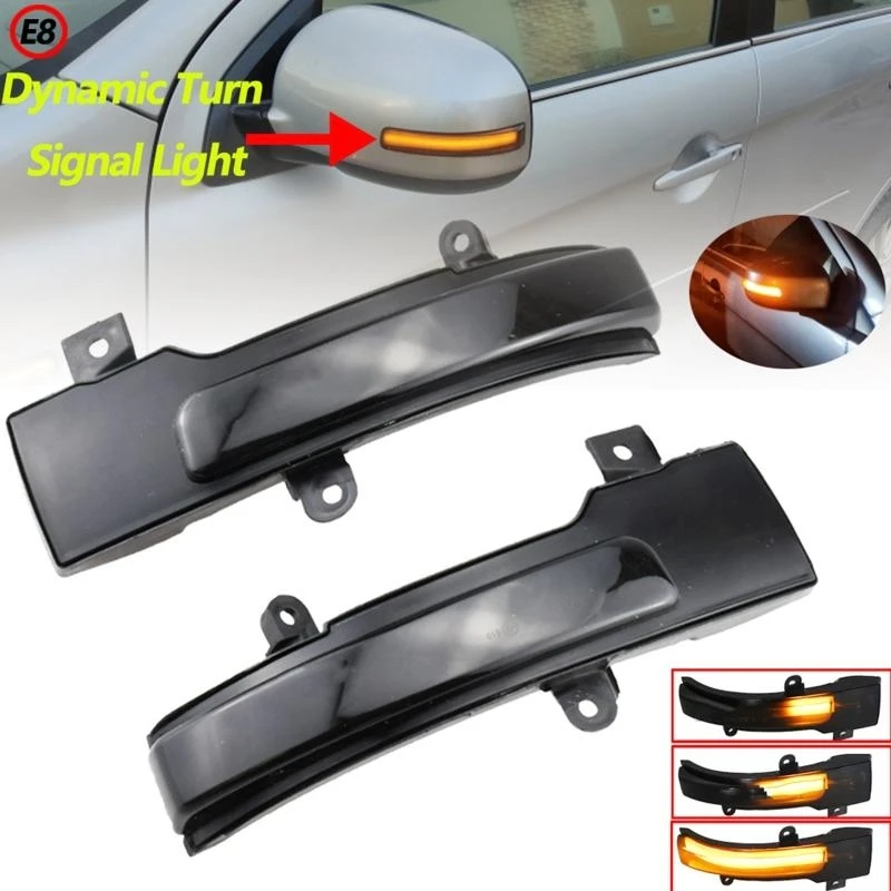 

2025 New Flowing LED Dynamic Rear View Mirror Turn Light for Mitsubishi