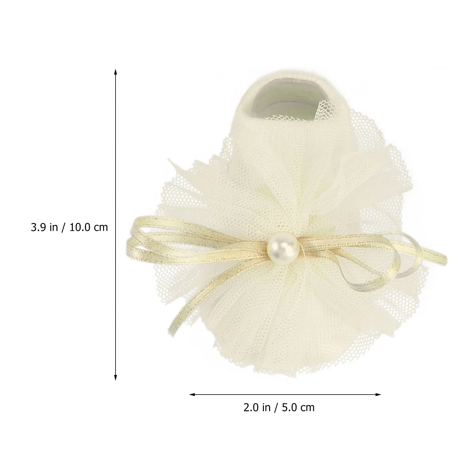 1 مجموعة الجوارب هيرباند الدانتيل Bowknot تاج نمط مريح لينة تنفس لوازم الملابس هدية