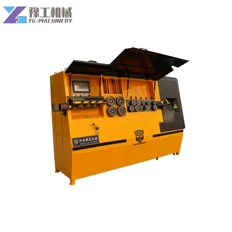 YG Automatic Stirrup Bending Machine Cnc Stirrup Making Machine Steel Rebar Stirrup Bender