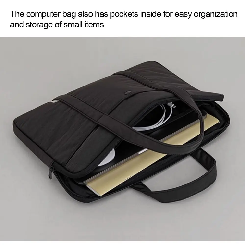 

Portable 15-16inch Laptop Tote Bag Large Capacity Lightweight Laptop Sleeve Bag Shockproof Waterproof Laptop Case