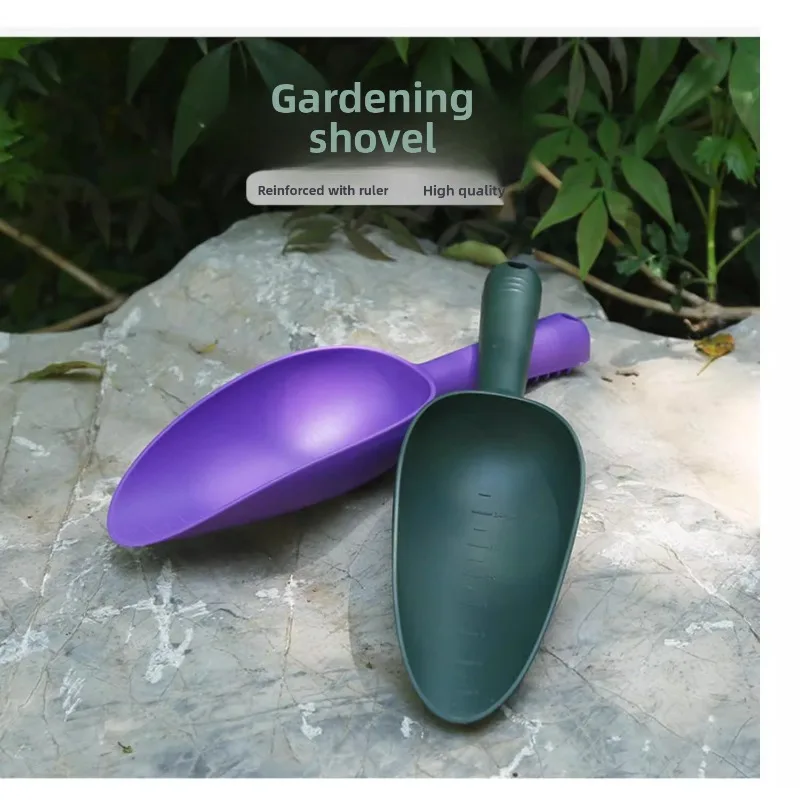 Garden Trowel Hand Shovel Thickened Resin For Succulents Planting Digging Transplanting Potting Soil Scoop Balcony