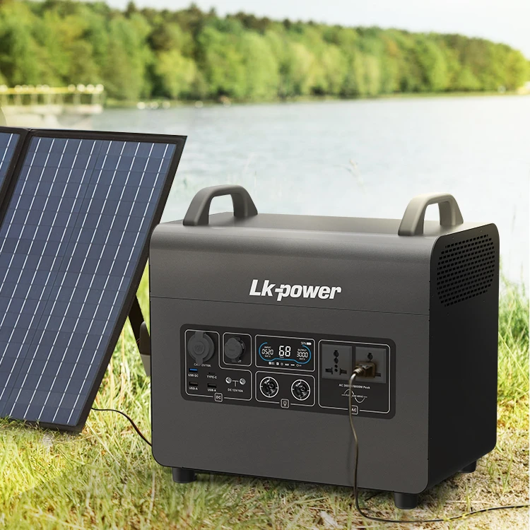 

No Maintenance 1920WH 3000w Portable Power Bank Station Home Backup Lithium Solar Generator With CE PSE FCC