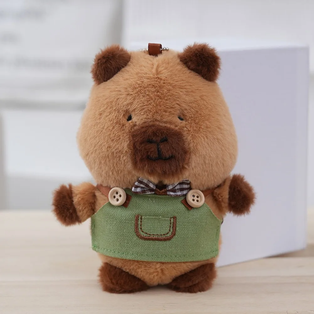 Cook Capybara Plush Pendant Dress Up Lovely Capybara Plush Keyring Cartoon Funny Capybara Plushie Doll Prezent urodzinowy