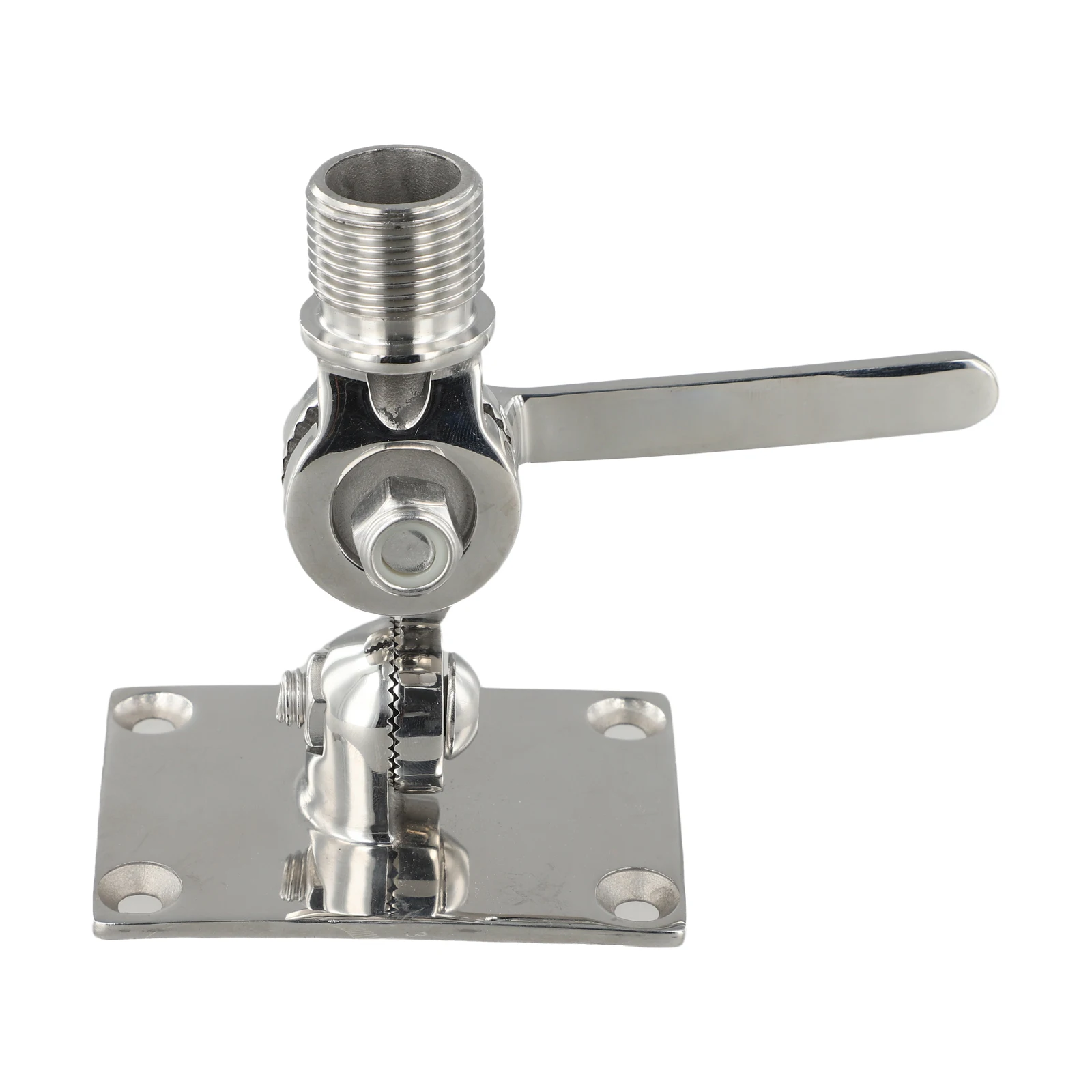 93mm X 64mm Adjustable Antenna Base Compact Base Size 93mm X 64mm Easy Positioning Adjustment Marine Applications