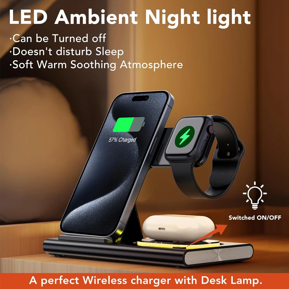 3 in 1 Foldable Charging Stati - đánh giá và giá Watch Watch Xs