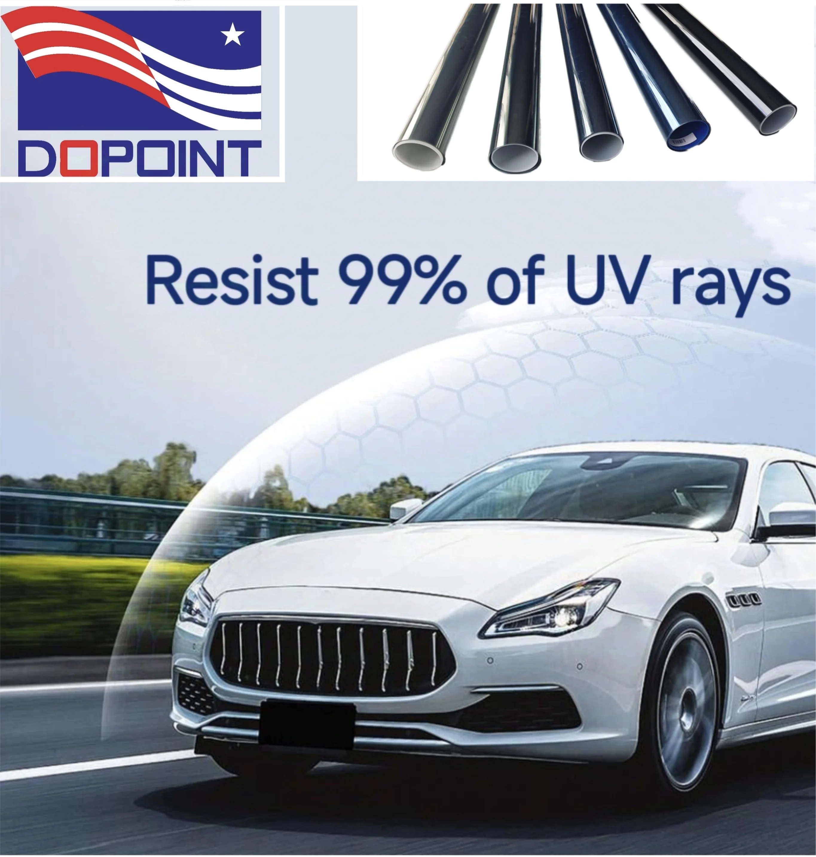 Anti-Yellowing Guarantee PPF Factory Direct Price Self-Healing PET Car Wrap Windshield Protection Film with 8 Years Warranty