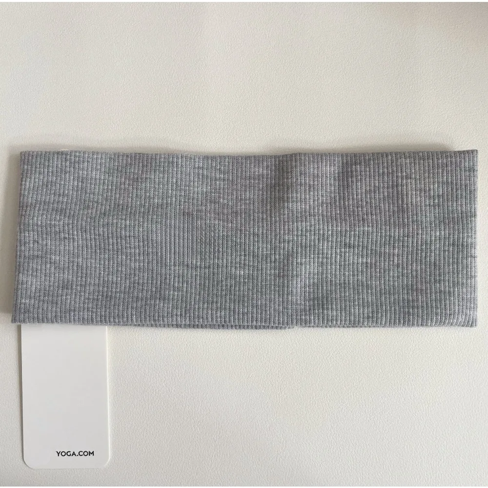 여성용 도매 스포츠 요가 헤어밴드 여름 땀 흡수 헤어밴드 캔디 컬러 탄성 헤어밴드 소녀 헤어 액세서리