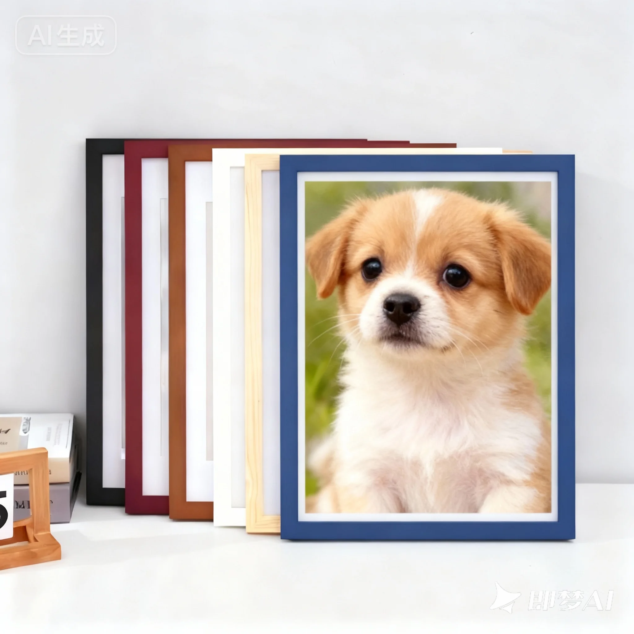 

New Beautiful Picture Frame & Album,High Quality Natural Wooden Frame with Plexiglass,Classic Photo Frame for Wall Hanging Decor