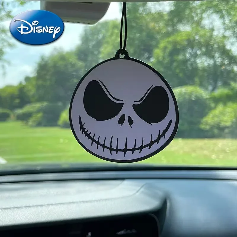 Disney Nightmare Before Christmas Car Perfume Piece Pendant Jack Air Freshener Auto Decoration Fragrance Lasting Aromatherapy